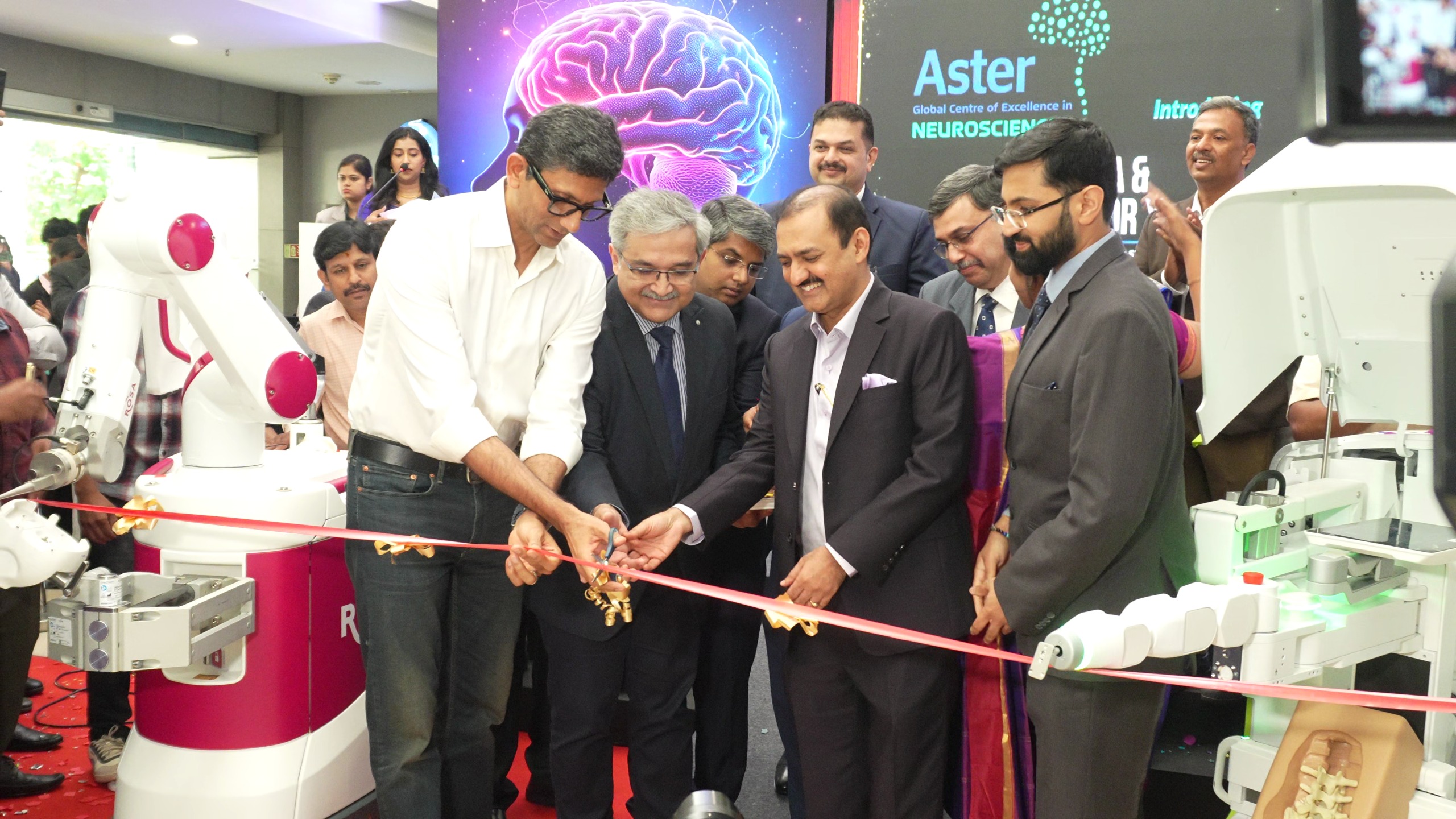 Aster CMI Hospital Introduces Next-Generation Neurosurgical Robotics
